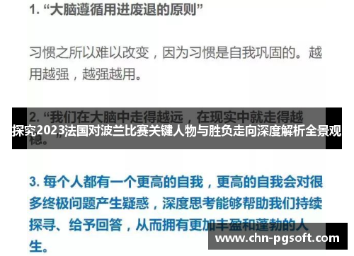 探究2023法国对波兰比赛关键人物与胜负走向深度解析全景观